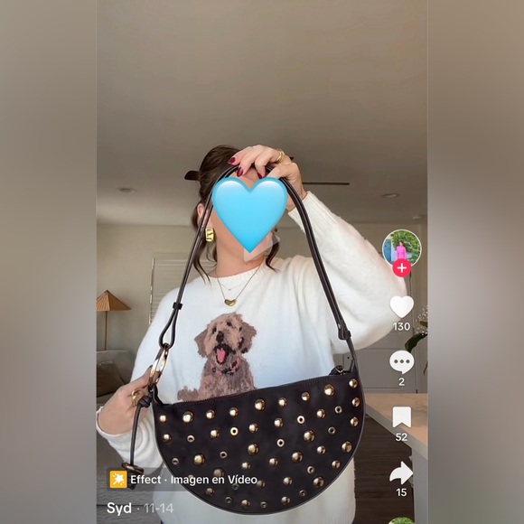 Chic Beaded Bag - Shoulder Length - Picture 2 of 9